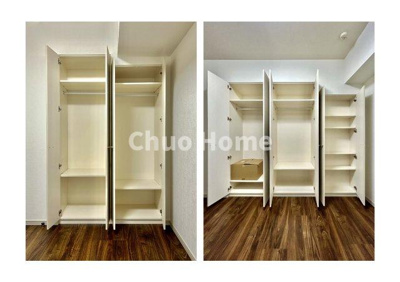 【収納】 | パレステージ上野 | 居室にはクローゼットを完備し、自由度の高い家具の配置が叶うシンプルな空間です。お子様の成長と必要になる子供部屋を与えるにはぴったりの間取りですね。