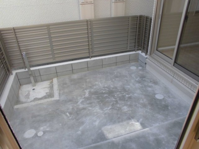 ソレイユＭのバルコニー