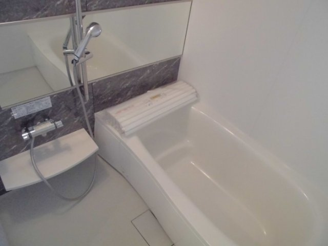 ソレイユＭの浴室