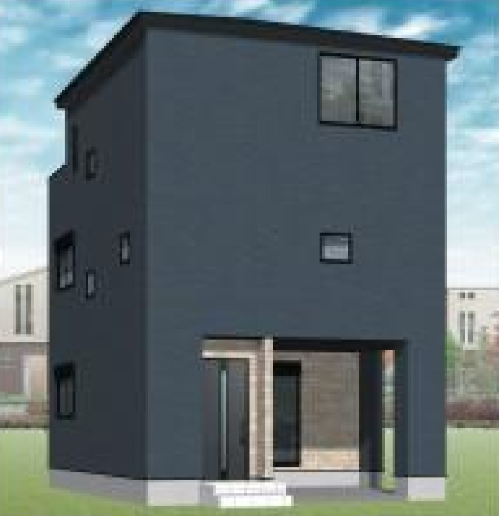 横浜市西区西戸部町2丁目 新築戸建て【仲介手数料無料】の外観パース