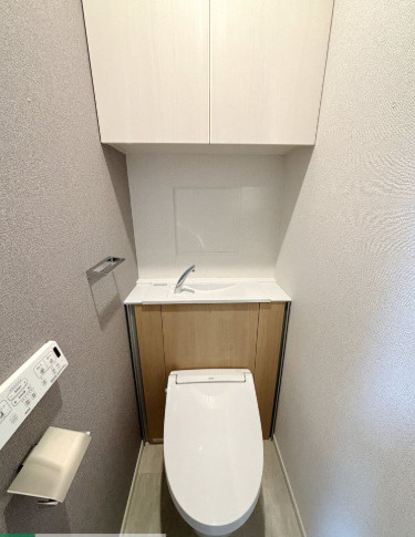 CREATIF駒澤大学前　角部屋　敷金礼金0　フリーレント3ヵ月のトイレ