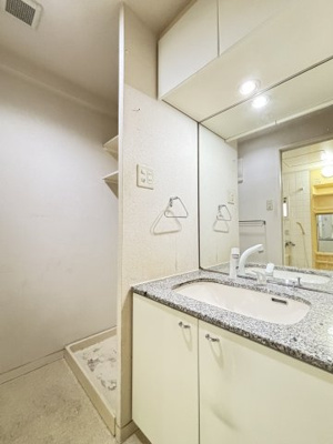 【独立洗面台】 | パレ東塚口Ⅰ | シャワー付き洗面台でお掃除もラクラク