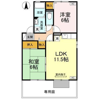 【間取り】 | セジュール西余戸