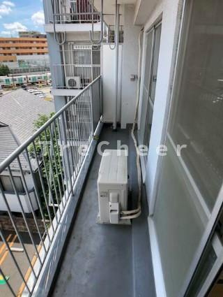 サンファスト清瀬のバルコニー