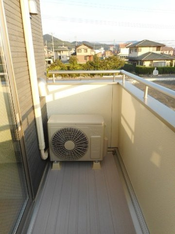 ピュア・エクスペンションⅡのバルコニー