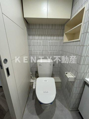 【トイレ】 | クリオ戸越銀座壱番館 | 落ち着いたトイレです