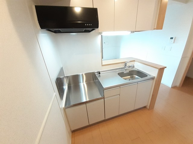 ガスコンロ設置可能なキッチンです！