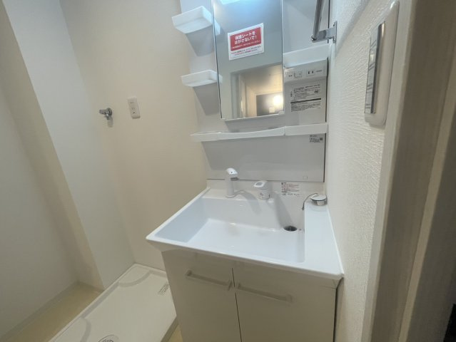 アリビラ六甲の洗面所|忙しい朝には欠かせない洗面所です