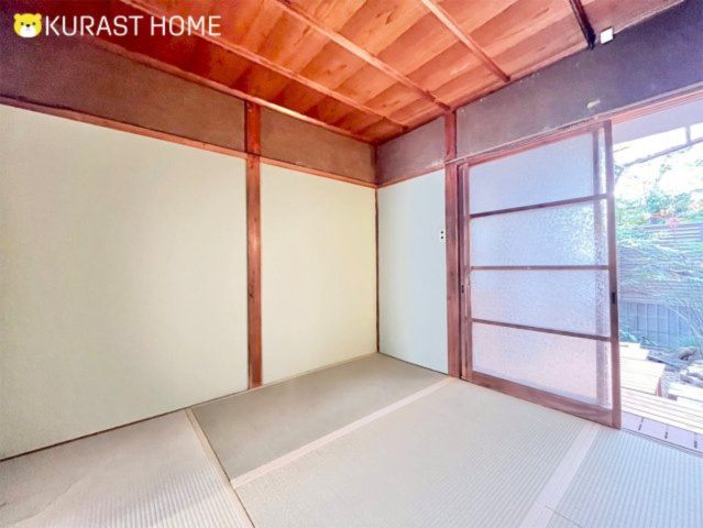 京都市右京区嵯峨天龍寺椎野町　中古戸建の和室|1階和室4.5帖