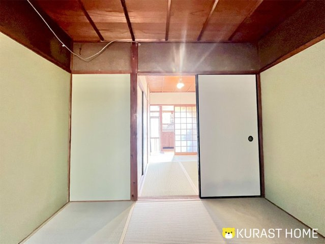 京都市右京区嵯峨天龍寺椎野町　中古戸建の和室|1階和室4.5帖