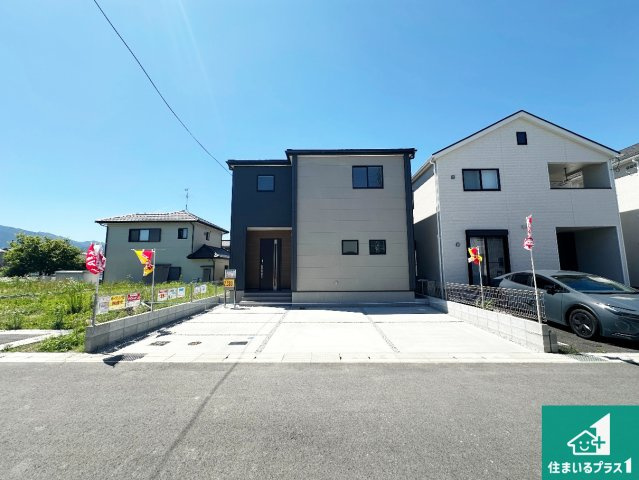●桜井市西之宮　第6期　新築一戸建ての外観|お客様に長く安心して住んでいだだける事にこだわった家づくり！住んでからのアフターサービスにもしっかりと取り組んでいます！