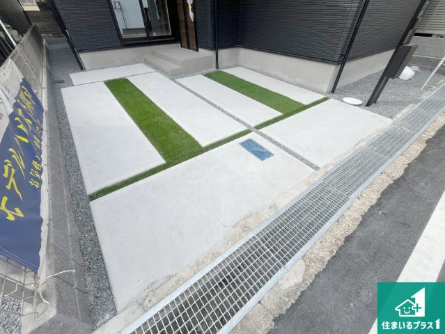加古川市加古川町本町　第2期　新築一戸建ての駐車場|駐車スペース！散水栓があるので、こまめに愛車を洗えます！
