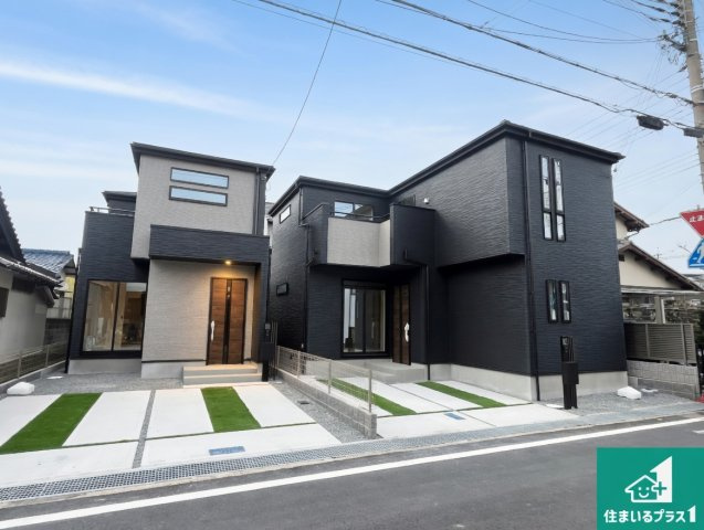 加古川市加古川町本町　第2期　新築一戸建ての外観|お客様に長く安心して住んでいだだける事にこだわった家づくり！住んでからのアフターサービスにもしっかりと取り組んでいます！