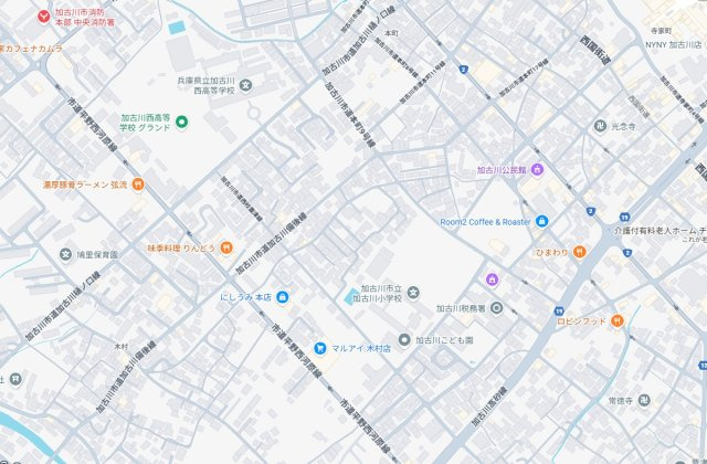 加古川市加古川町本町　第2期　新築一戸建ての地図