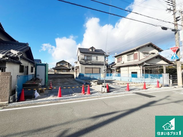 加古川市加古川町本町　第2期　新築一戸建ての外観|現在の進捗状況です！順調に作業進行中、完成が待ち遠しいです！詳細の間取り等、お気軽にお問い合わせください！