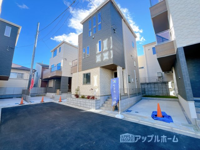【新築住宅】さいたま市中浦和5期 全5棟の外観|周辺環境にも恵まれた好立地☆日当たり良好×子育てしやすい環境です！いつでもお気軽にお問合せOKです！TEL「0120-466263」