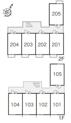 【区画図】 | レオパレス上野芝