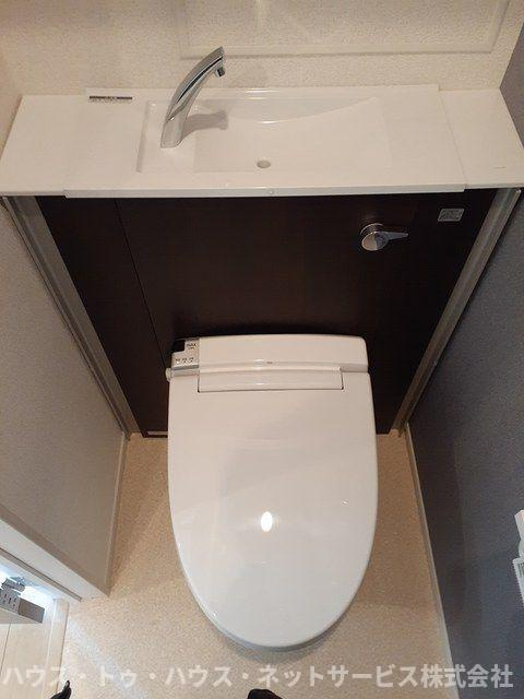 ル・リアン柏の葉Ⅰのトイレ