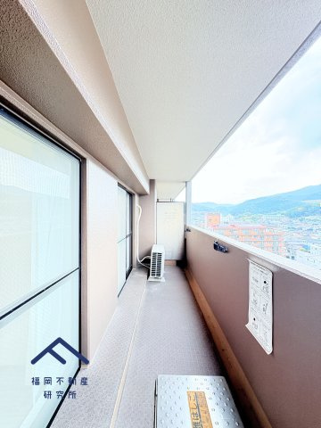 オリエントハイツ篠栗のバルコニー