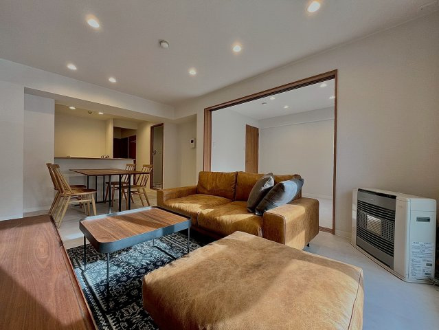 カーサ手稲本町の居間・リビング