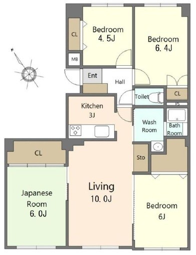 カーサ手稲本町の間取り