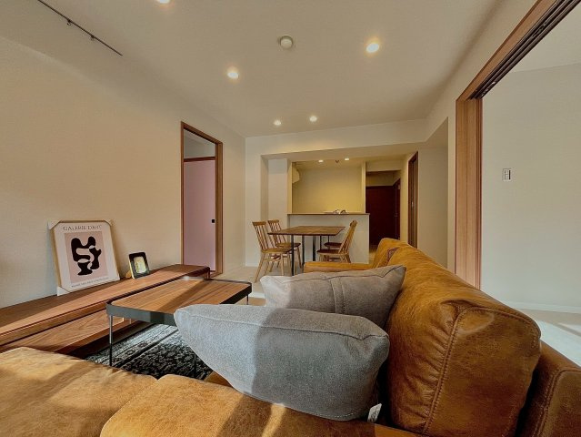 カーサ手稲本町の居間・リビング