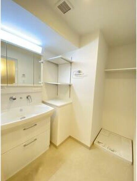 プレジオ内代の洗面所