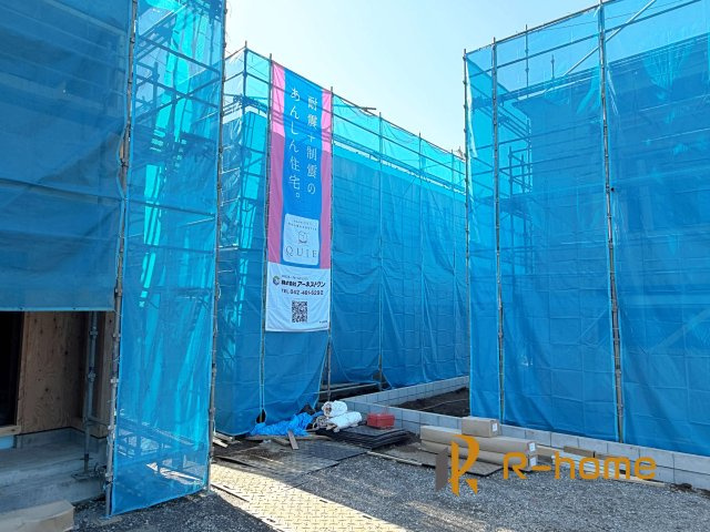 土浦市神立町第8　新築戸建て　2号棟の外観|ご予約を頂ければ、『平日』はもちろん『早朝』や『夜間』もご見学可能です♪お気軽にお申し付けください♪