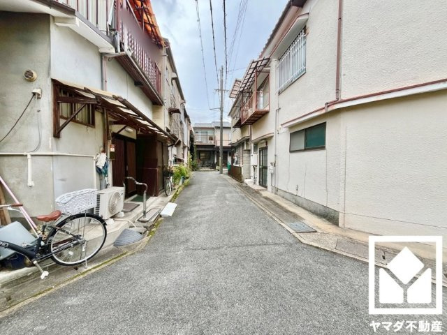 伏見区向島立河原町の前面道路含む現地写真|1月20日　現地写真更新