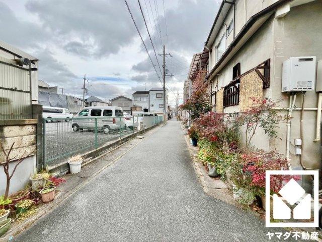 伏見区向島立河原町の前面道路含む現地写真|1月20日　現地写真更新