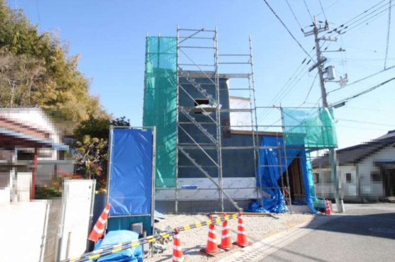 横浜西町　新築戸建の外観|3ＬＤＫ　建物面積　91.08㎡　（約27.55坪）