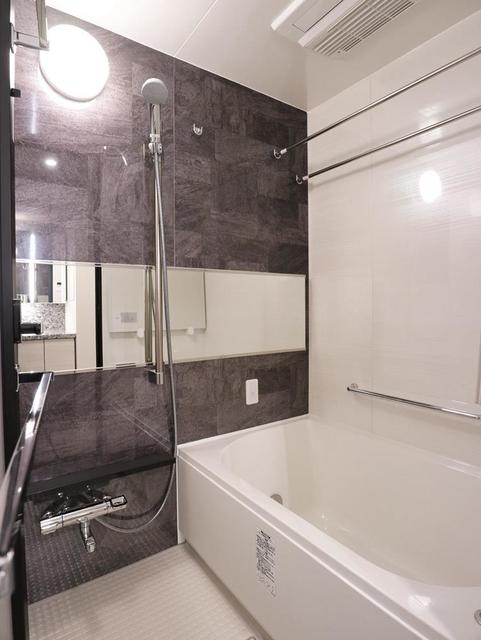 アネシア築地ステーションレジデンスの浴室|※写真は同タイプ住戸です。