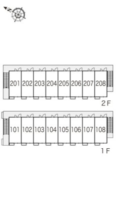 【区画図】 | レオパレスｄｅＭｏｒｒｉｎｏ