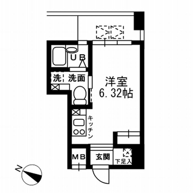 新品家具付きマンション日本橋本町7(KaGood東京)の間取り|※間取りと異なる場合は現状を優先します。