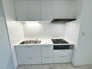 【キッチン】 | 白鷺スカイハイツ | 【システムキッチン新調】綺麗なキッチンで毎日のお料理も気持ち良く出来ますね♪