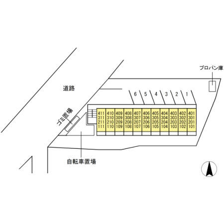 【区画図】 | グリーンハイム桜塚