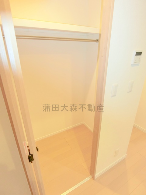 カームの収納|収納　ウォークインクローゼット