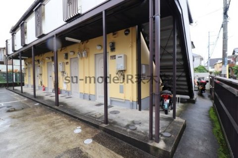 スカイコーポのエントランス