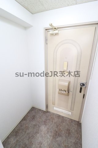 スカイコーポの玄関