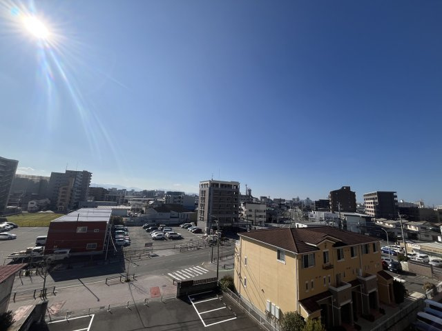 アンピール松島の展望|前面棟なしなので眺望、通風ともに良好ですよ♪