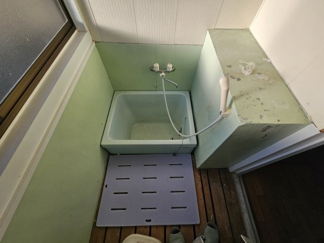 岩見住宅の浴室
