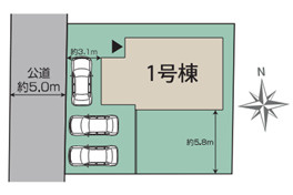 【区画図】 | 千葉市花見川区こてはし台六丁目　新築分譲住宅１号棟 | 千葉市花見川区こてはし台６丁目　１号棟