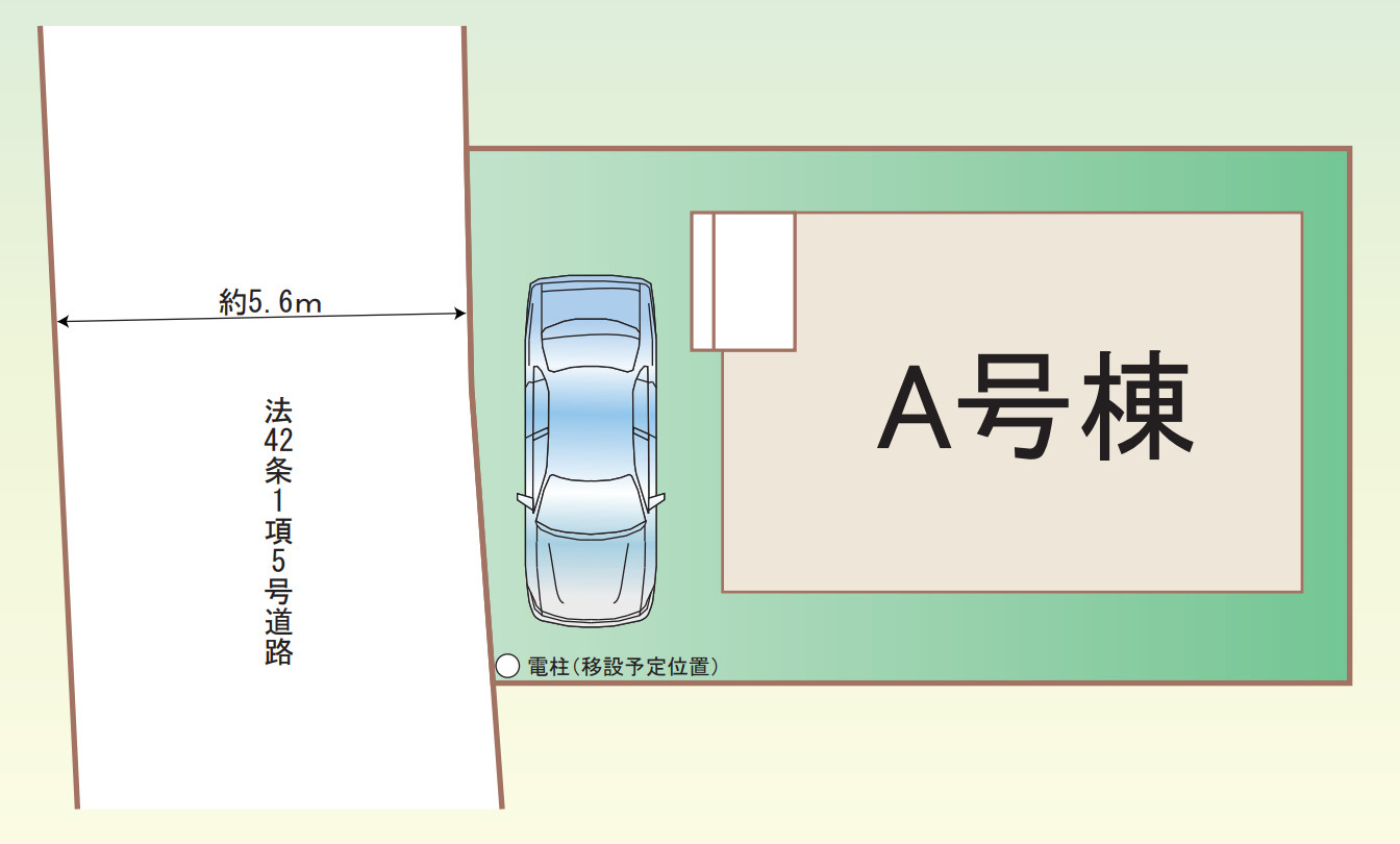 横浜市瀬谷区宮沢2丁目 新築戸建て【仲介手数料無料】の区画図
