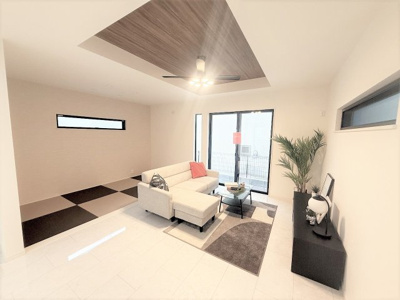 【居間・リビング】 | 千歳船橋駅１２分■ハイエンドクラス■長期優良認定■住宅性能評価■３０年保証