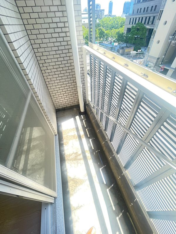 ラ・ルミエール山手のバルコニー