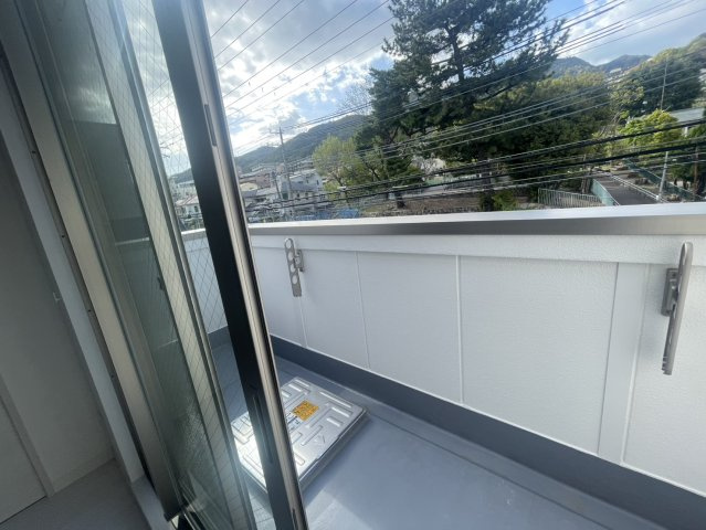 アリビラ六甲のバルコニー|落ち着いた時間を過ごせるバルコニーです