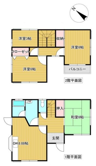 東金市東中　中古戸建の間取り|図面と現況に相違がある場合、現況を優先致します。