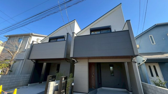 世田谷区代田　完成新築戸建B号棟の外観