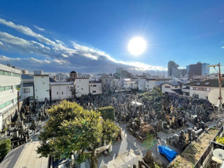 【展望】 | 赤門アビタシオン | バルコニーからの眺望　当日のご見学、可能です！お気軽にお問い合わせください！※0120-133-468