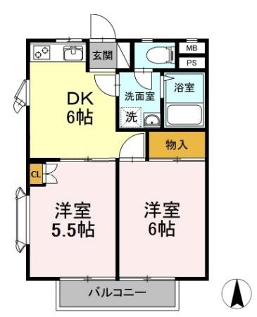 【間取り】 | メイプルハイツ